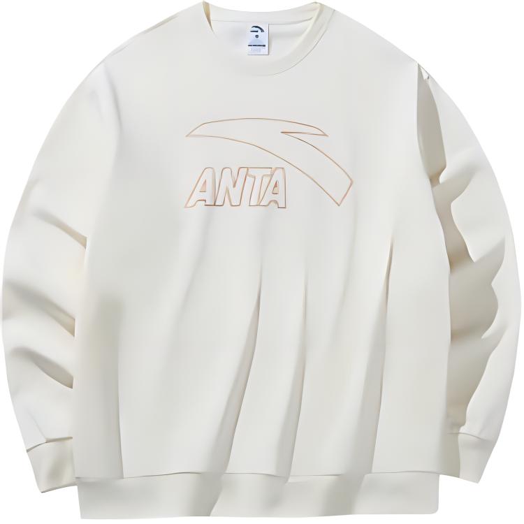 

Свитшот Anta Life Collection унисекс ванильно-белый
