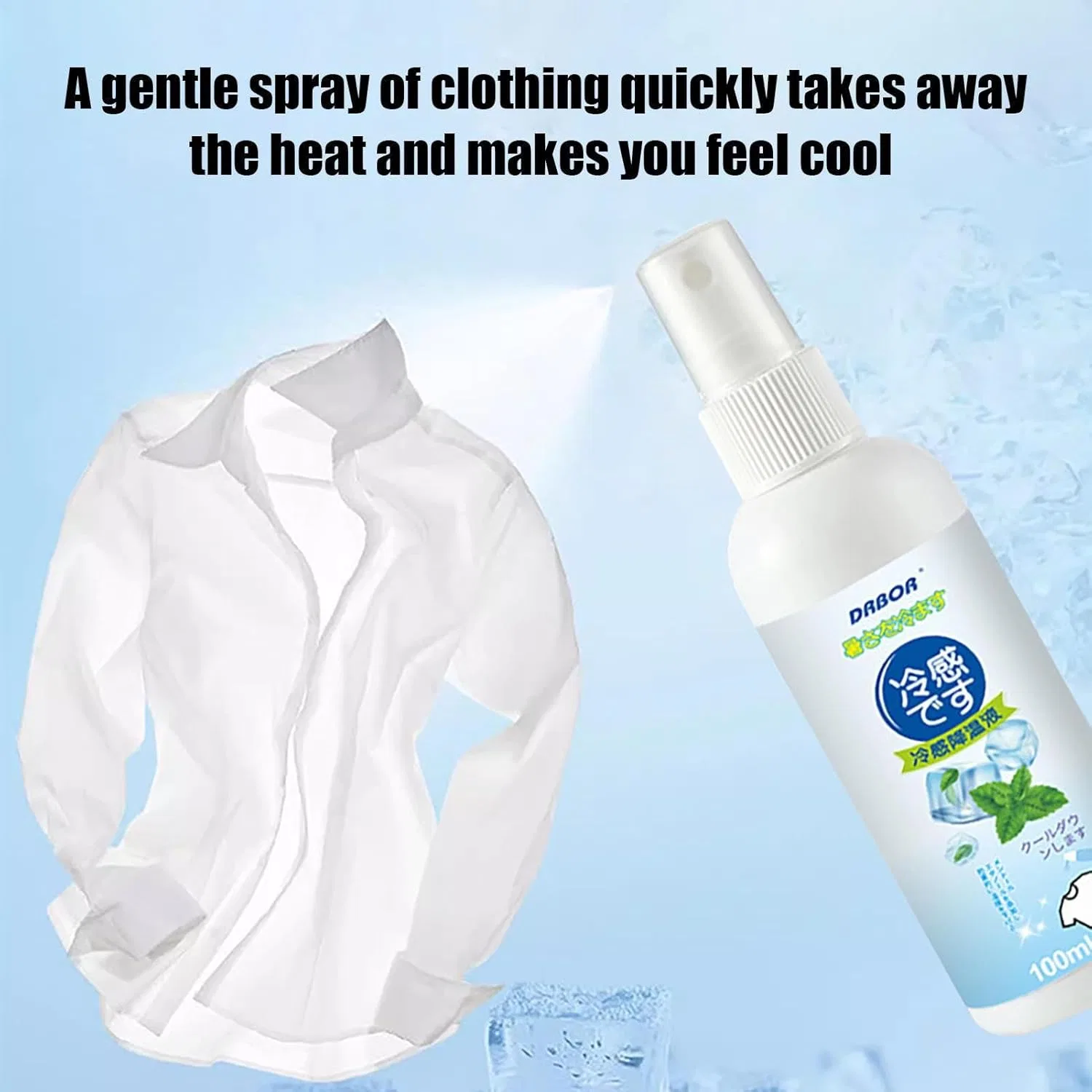 Охлаждающий спрей Summer Cool Spray для лица и тела, 100 мл Generisch — фото 4