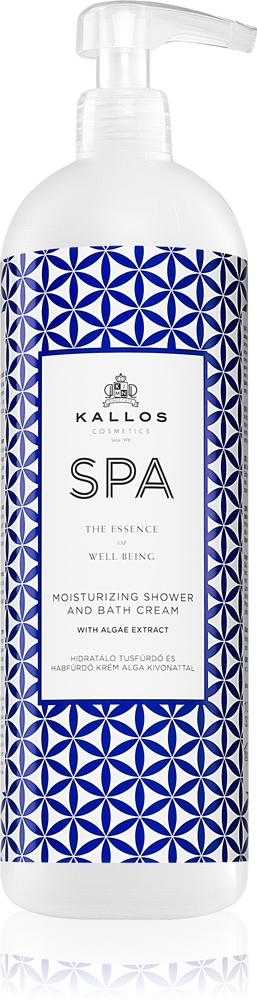 

Спа-Кремовый гель для ванны и душа с увлажняющим эффектом Kallos, 1000 мл
