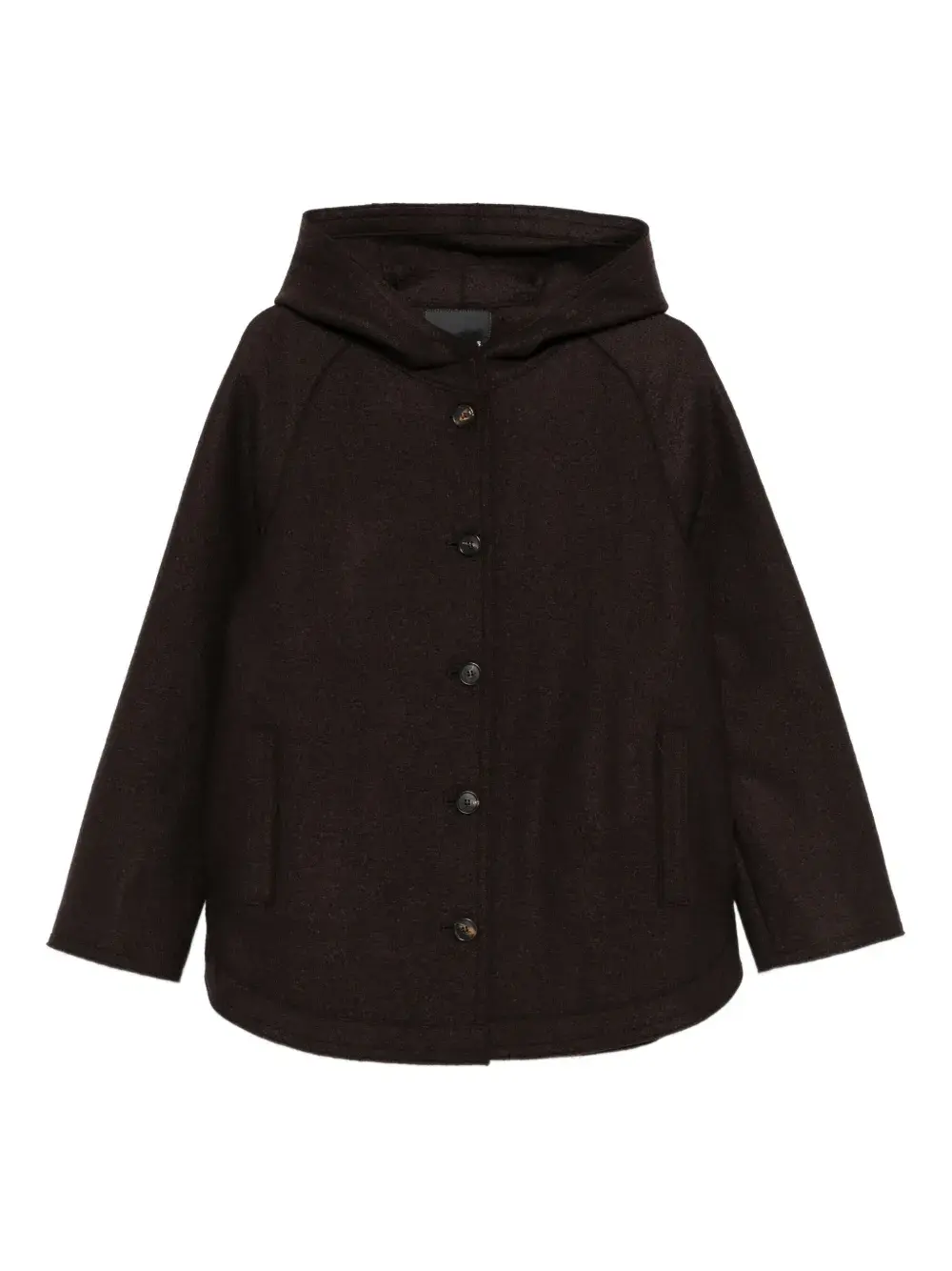 

Пальто с капюшоном Rosso 35, черный