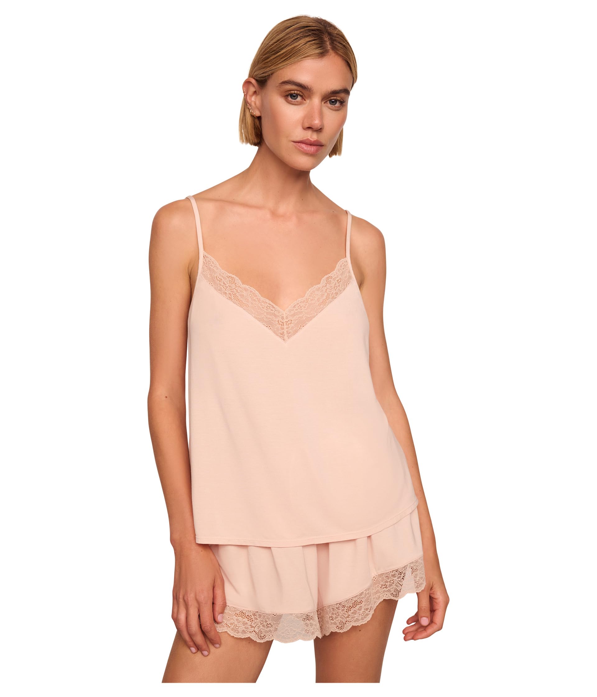 

Пижама Eberjey Kari - The Cami/Short Pajama Set, цвет Tea Rose