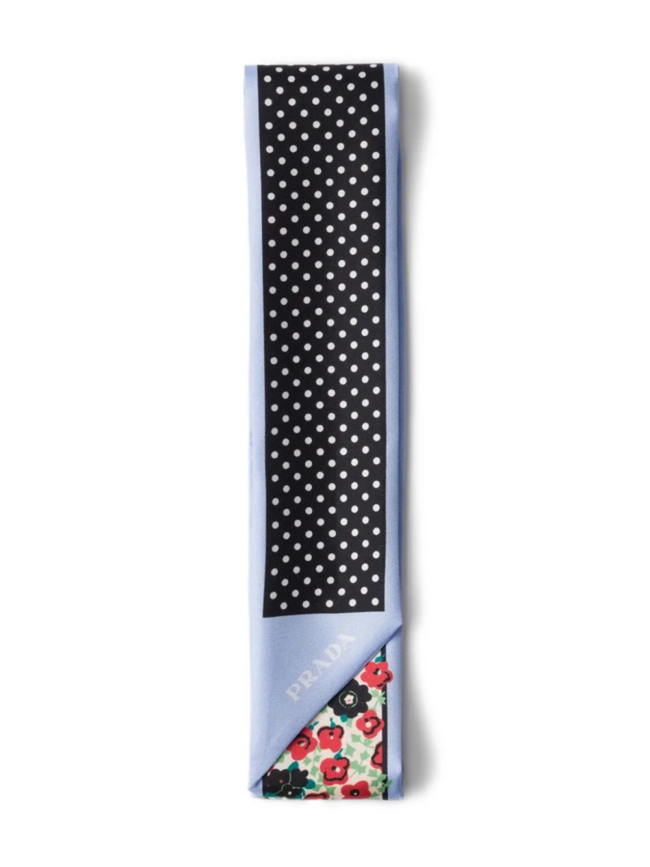 

Prada шелковый платок, синий
