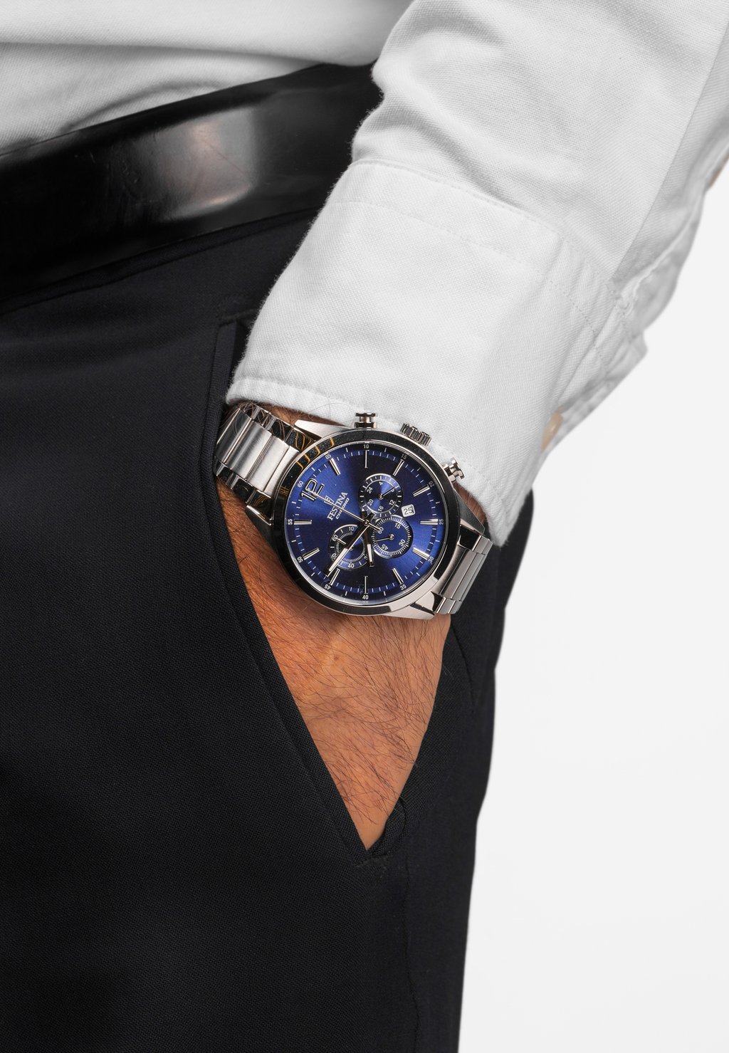 

Хронограф TIMELESS Festina, цвет bleu