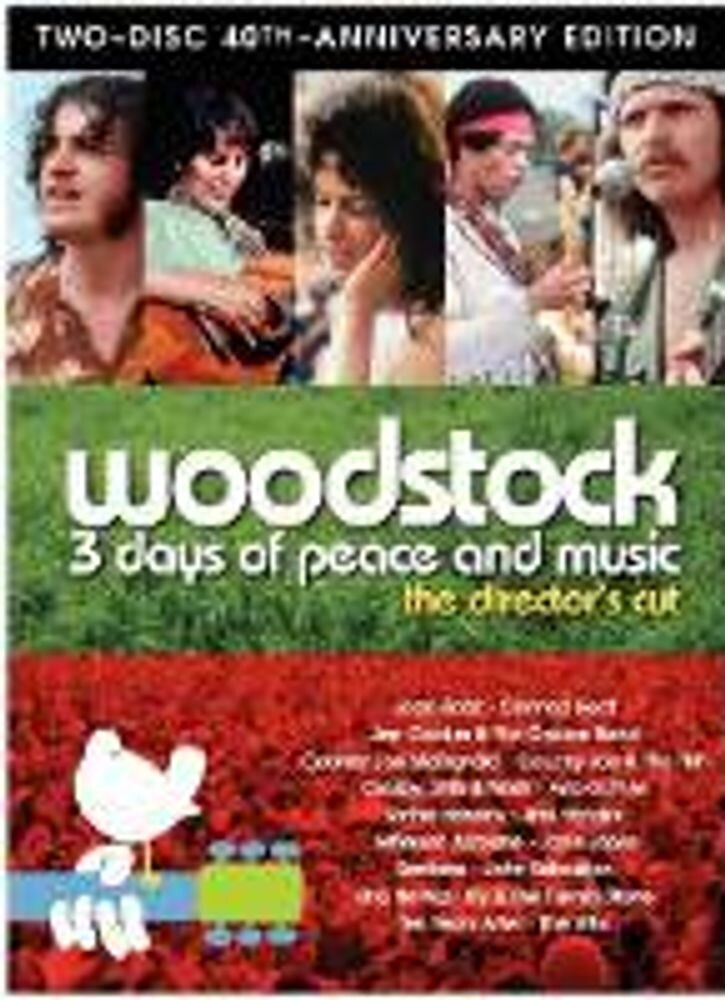 

Диск DVD Woodstock: 3 Days Of Peace And Music [The Director's Cut] [Anniversary Edition] [Special Edition]