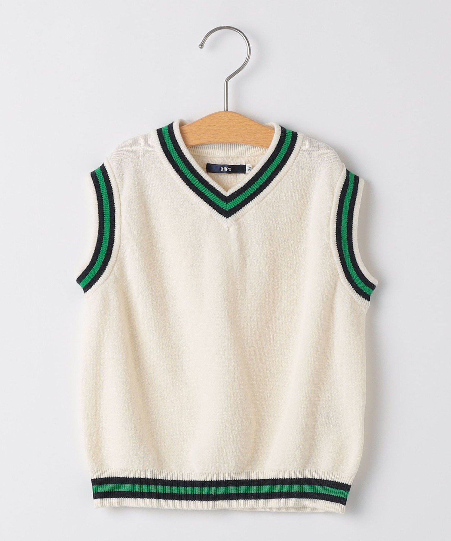 Детский жилет SHIPS: 85-95 см / Вязаный жилет Ships Kids, off white