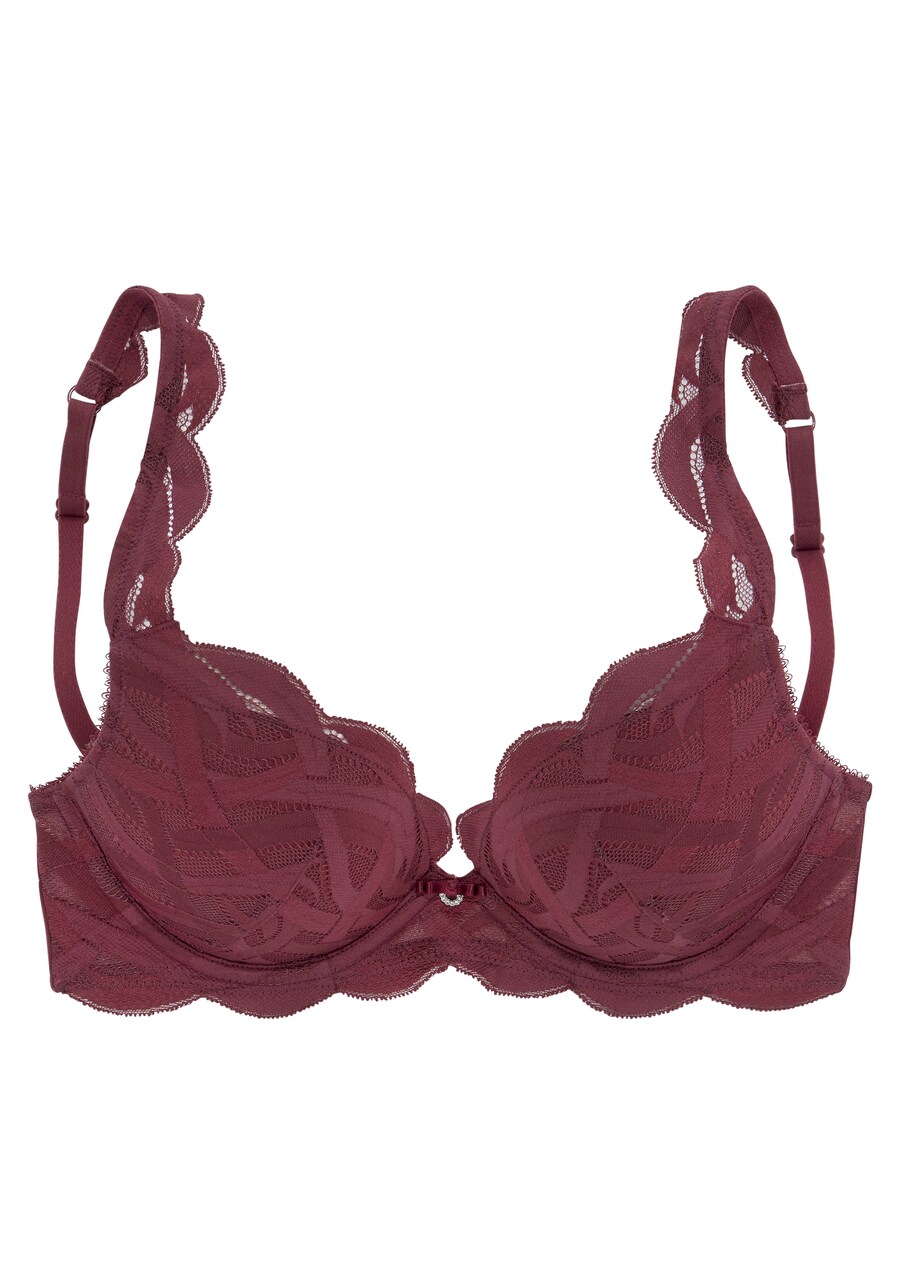 

Бюстгальтер пуш-ап NUANCE, Wine red