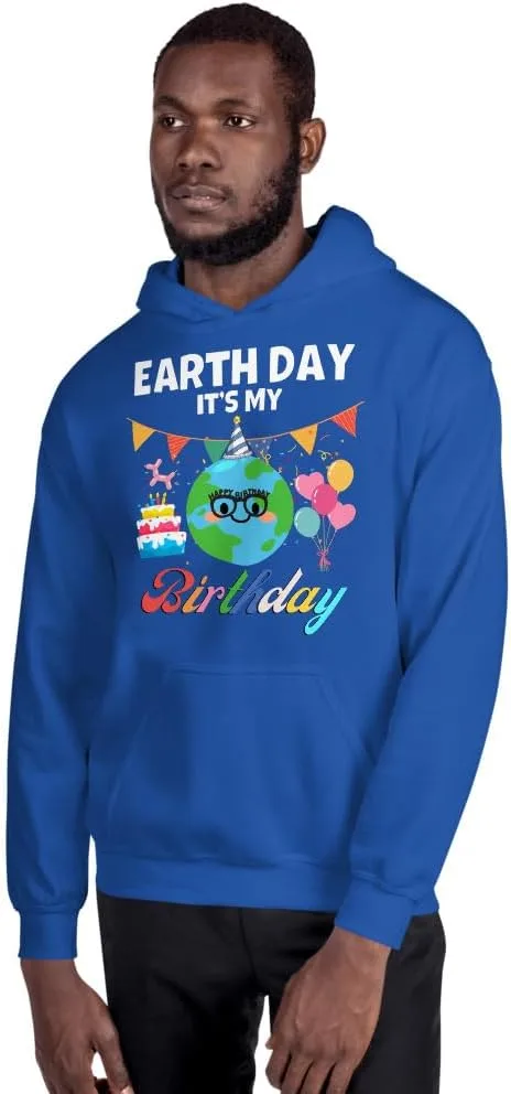 Унисекс худи Generic Earth Day It's My Birthday B-Earth Day, Royal