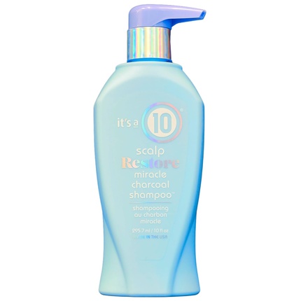 

Угольный шампунь This's 10 Scalp Restore Miracle, 10 унций It's A 10 Haircare