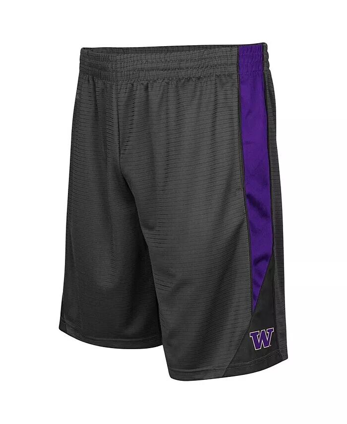 

Мужские темно-серые шорты Washington Huskies Turnover Colosseum, серый