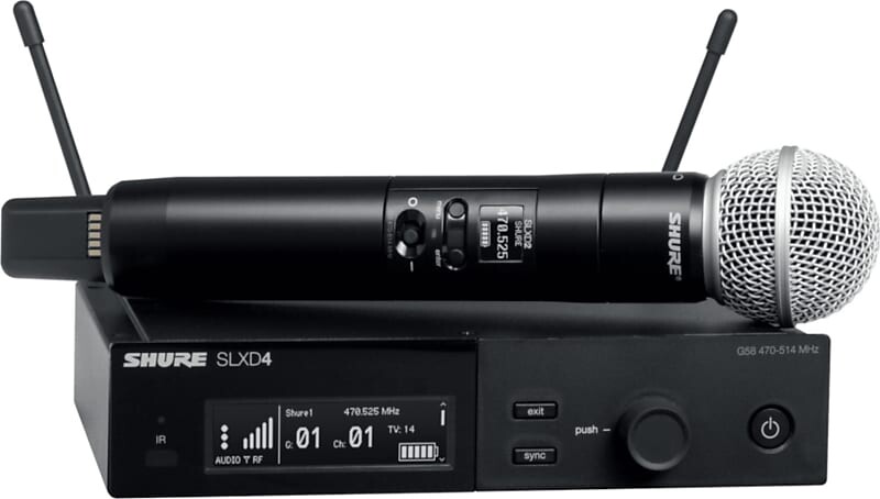 

Микрофон Shure SLXD24/SM58-H55