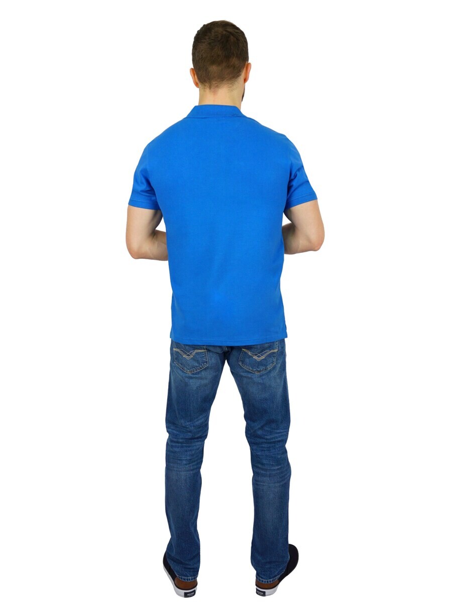 Рубашка поло U.S. POLO ASSN. Shirt, цвет navy/royal blue — фото 4