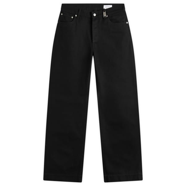 

Черные широкие джинсы Alexander Mcqueen, черный