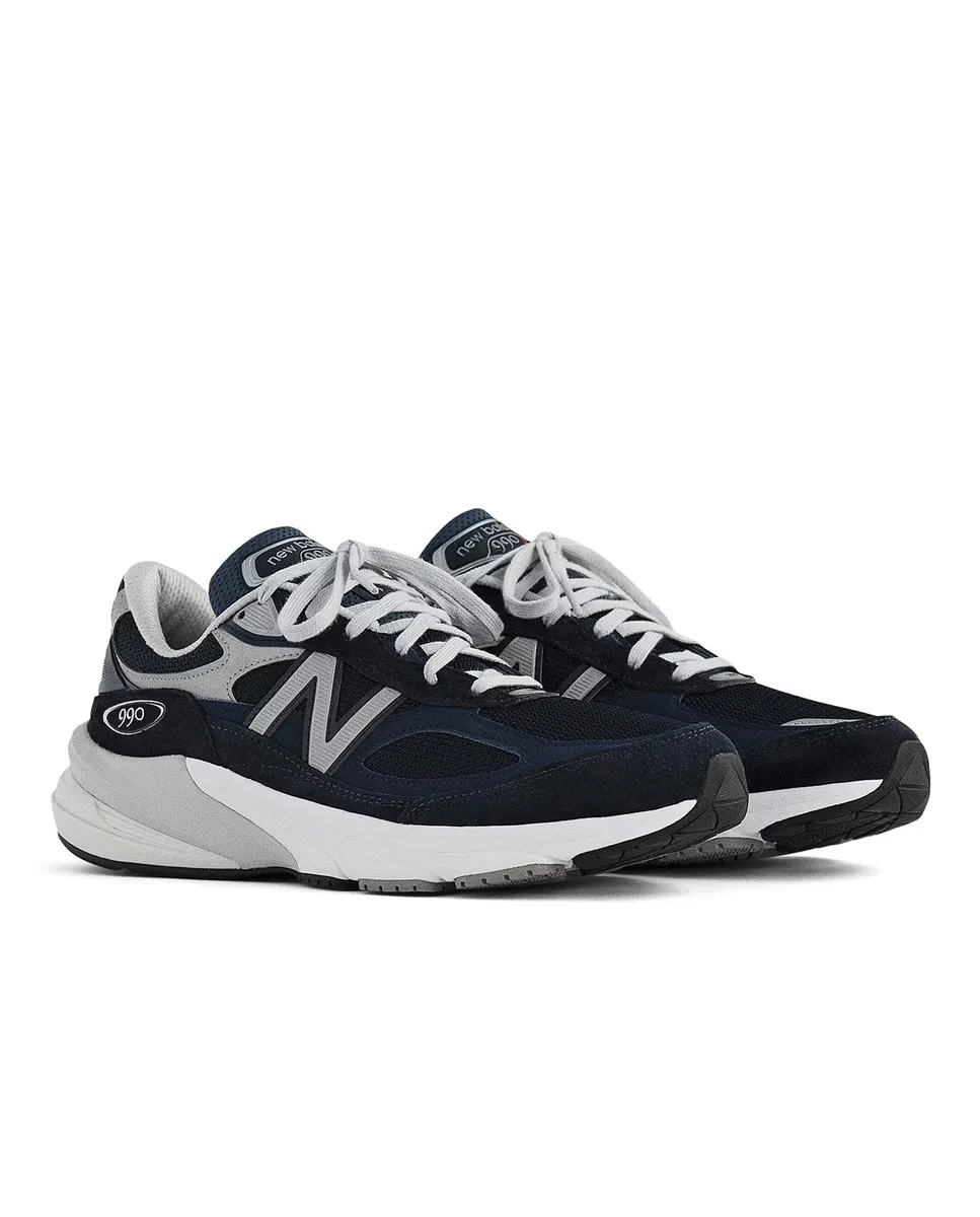 

Мужские повседневные кроссовки Made in USA 990 v6 New Balance, темно-синий