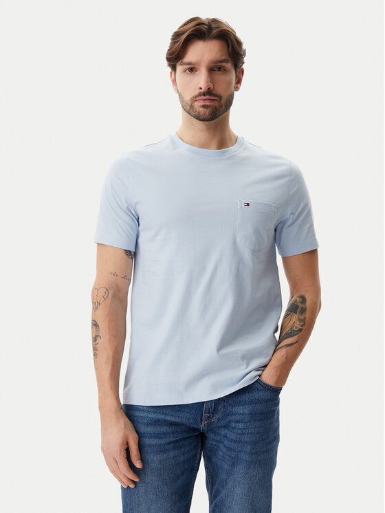 

Футболка обычного кроя Essential MW0MW37283 Tommy Hilfiger, голубой