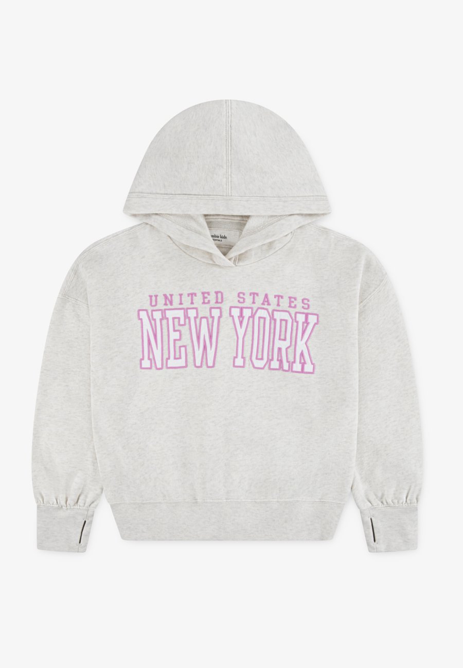 Худи Abercrombie & Fitch Hoodie, Oatmeal Heather/Beige — фото 4