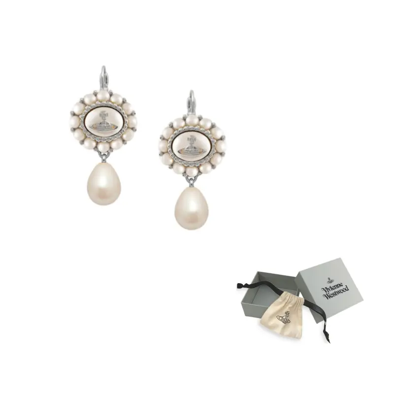 

Серьги с жемчужным декором Vivienne Westwood, серебро