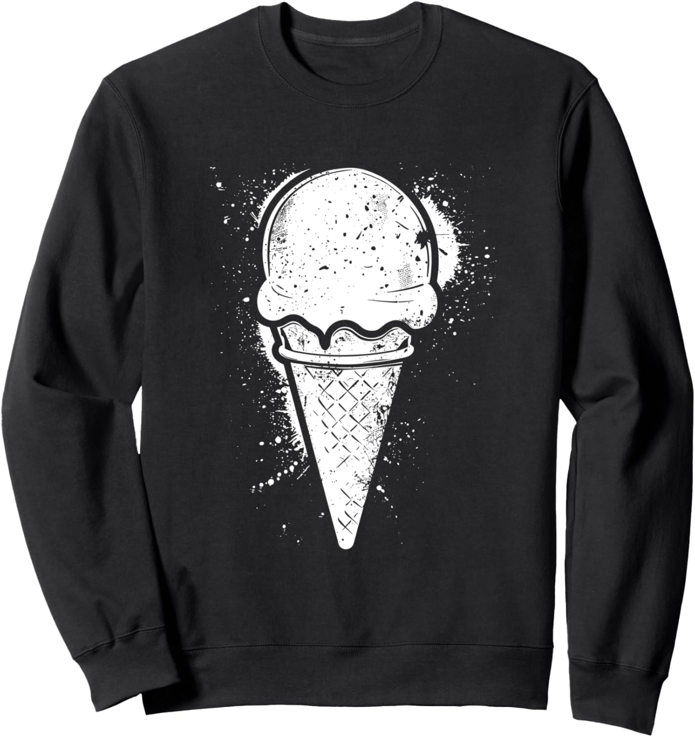 

Толстовка с принтом в виде рожка мороженого и сорбета Funny Sunday Graphic Shirts And Giveaways, черный