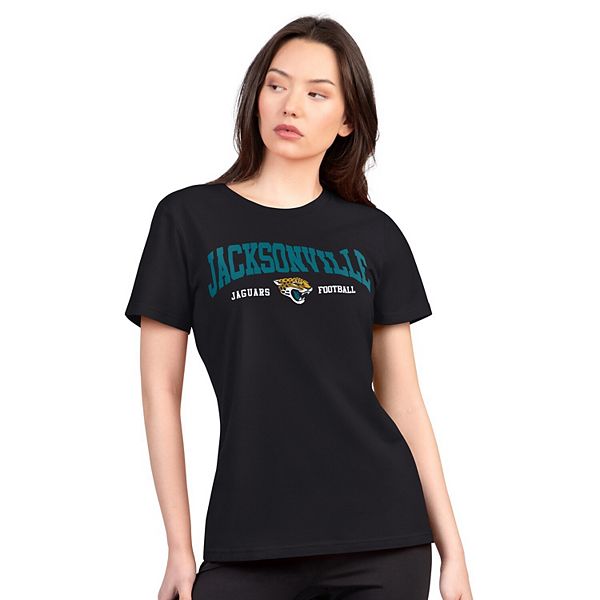 

Женская черная футболка Jacksonville Jaguars super-slim lightweight winning crew G-Iii 4Her By Carl Banks, Черный, Женская черная футболка Jacksonville Jaguars super-slim lightweight winning crew G-Iii 4Her By Carl Banks