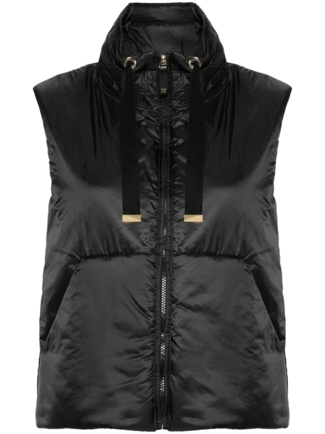 

Max Mara дутый жилет Greenvest, черный