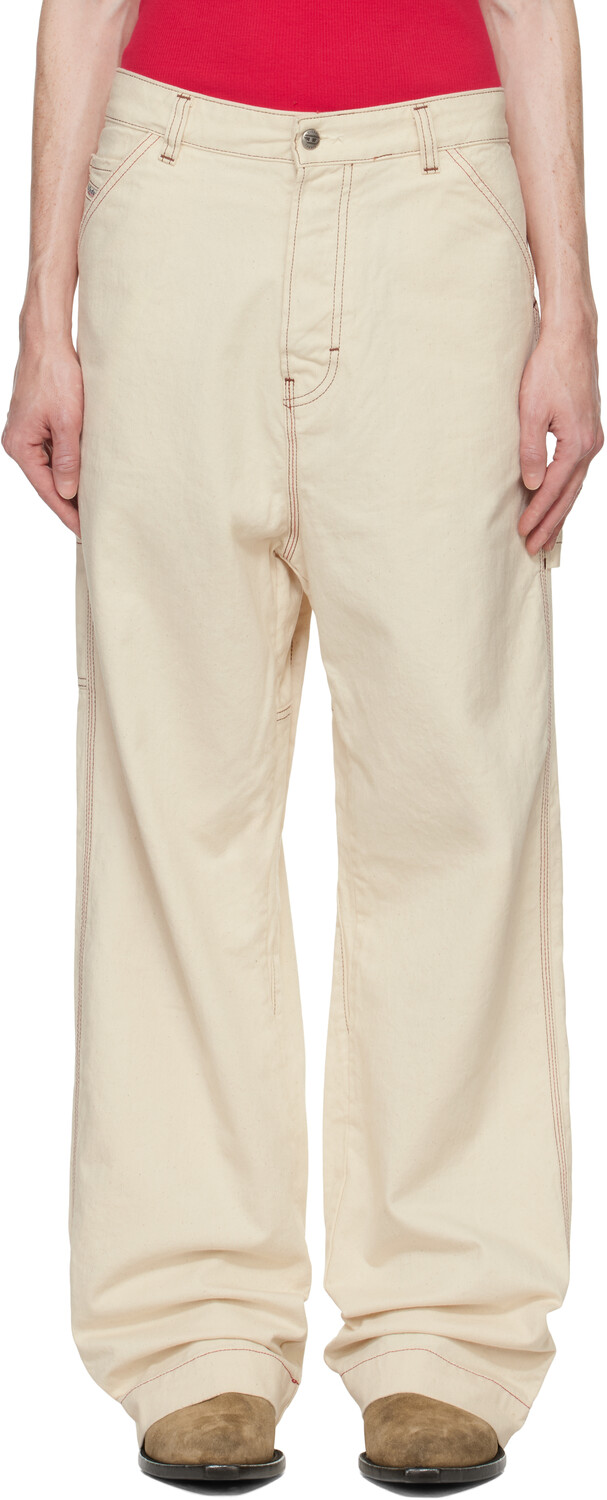 

Свободные джинсы Off-White D-Livery Diesel
