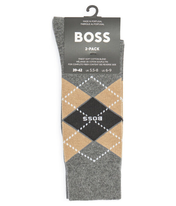Носки Boss Argyle, 2 пары — фото 2