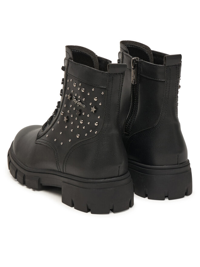 Ботильоны на шнуровке Pepe Jeans Lilli Life G PGS500008, черный — фото 3