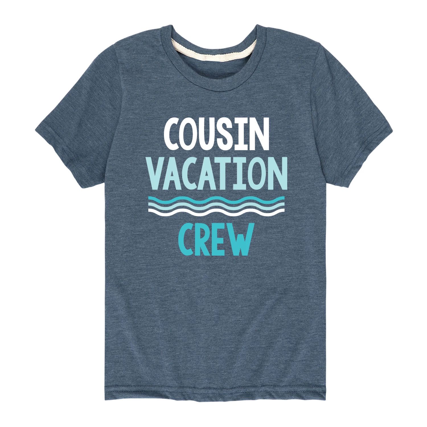 

Футболка с рисунком Cousin Vacation Crew для мальчиков 8–20 лет Licensed Character, синий