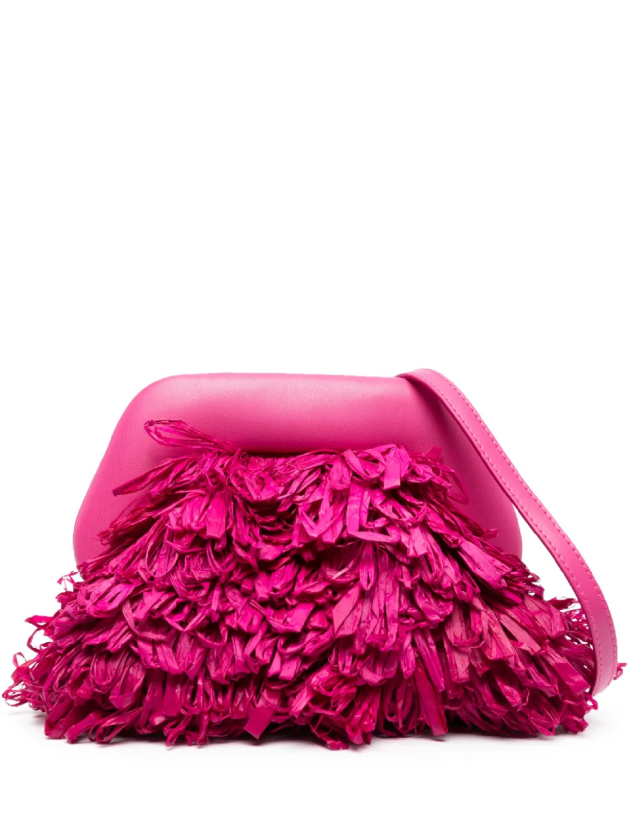 

Themoirè клатч Gea Curly Straw, розовый