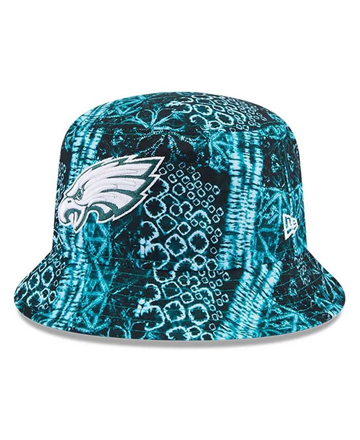 

Мужская панама Midnight Green Philadelphia Eagles Shibori New Era, зеленый