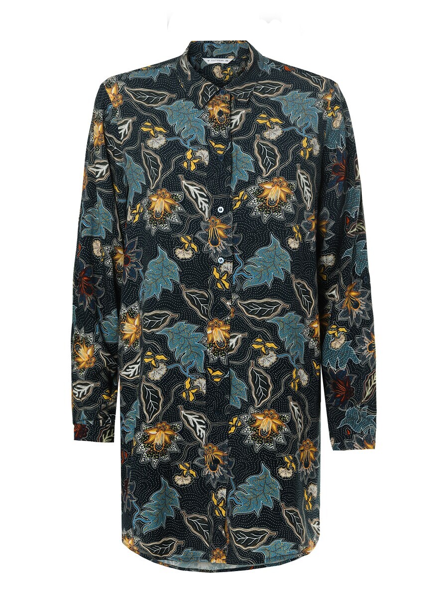 

Длинная блузка TATUUM Blouse MALIBU 1, цвет navy/cyan blue
