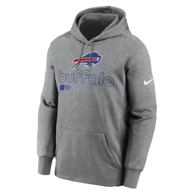 

Худи Nike Buffalo Bills Men’s Therma NFL Pullover Hoodie, цвет Grey Heather