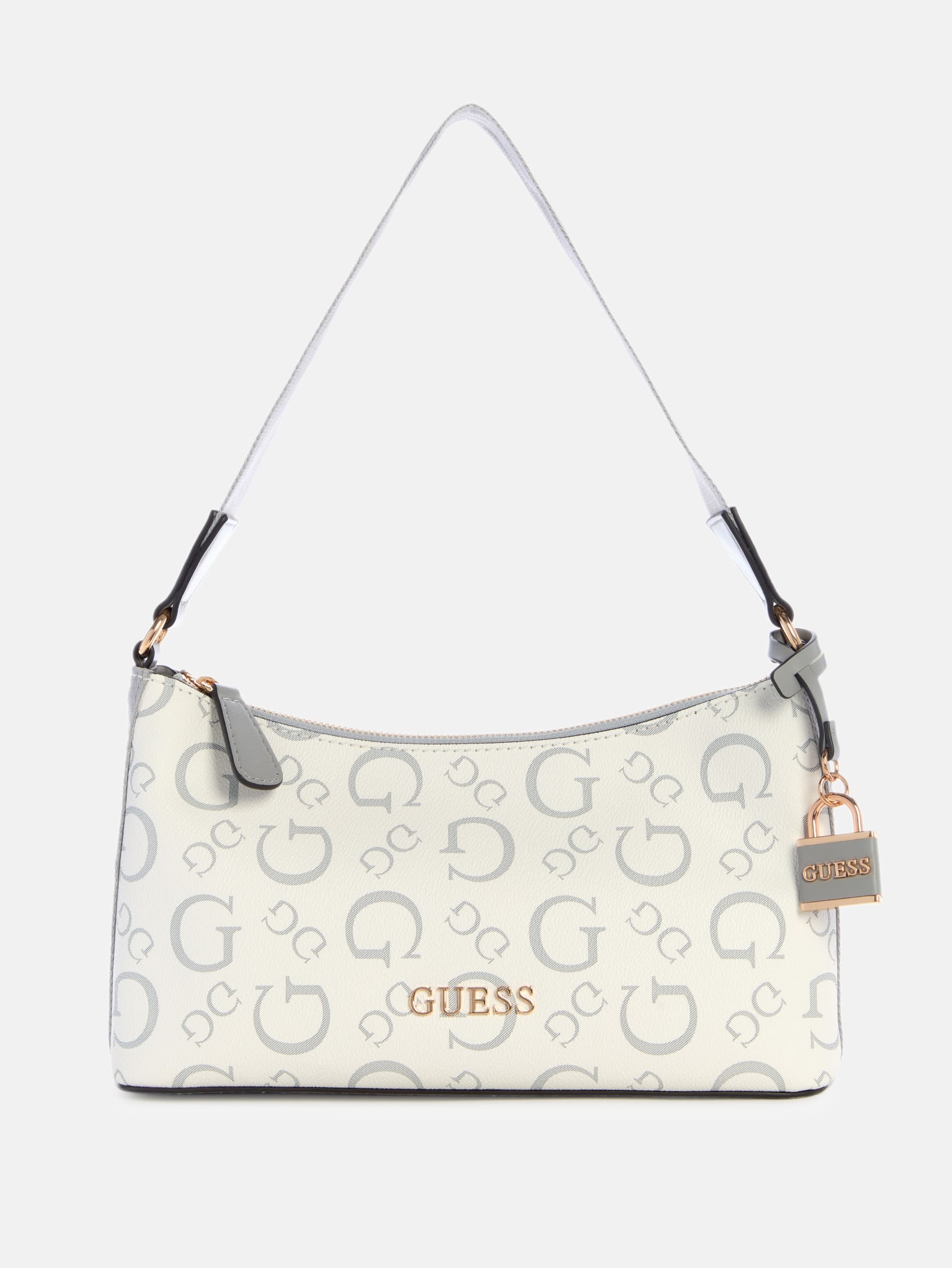 

Astra Увеличенный логотип Сумка через плечо Guess Factory, Bone