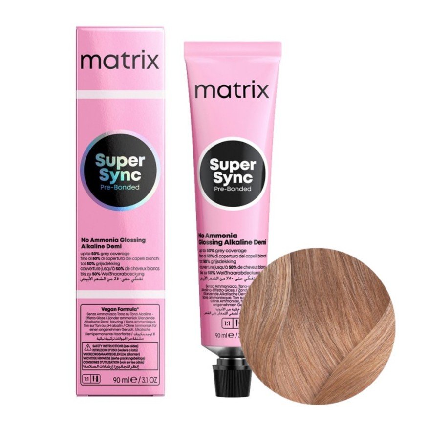 

Тонер для волос MATRIX SUPER SYNC 10MM - Extra Light Blonde Intensive Mocha - 90 мл