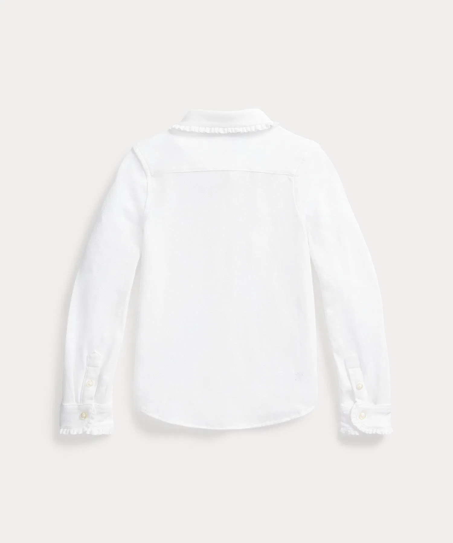 Детская рубашка Polo Ralph Lauren Childrenswear из оксфорда — фото 3