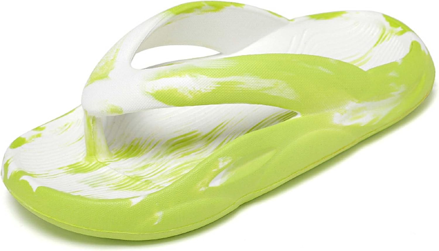 

Мужские и женские шлепанцы летние модные сандалии для пар, нескользящие комфортные тапочки, пляжная обувь на плоской подошве Generic, зеленый