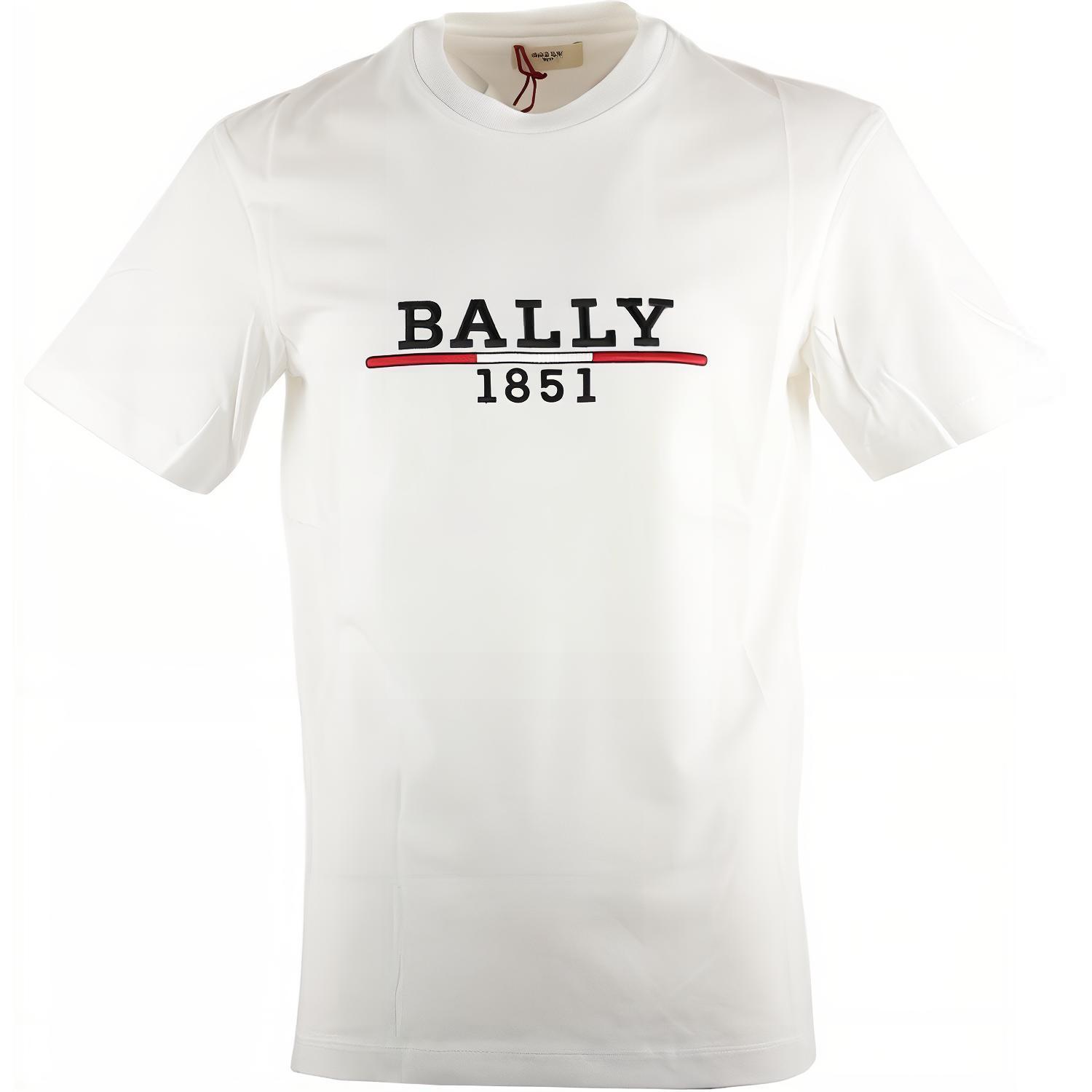 

BALLY Футболка мужская белые