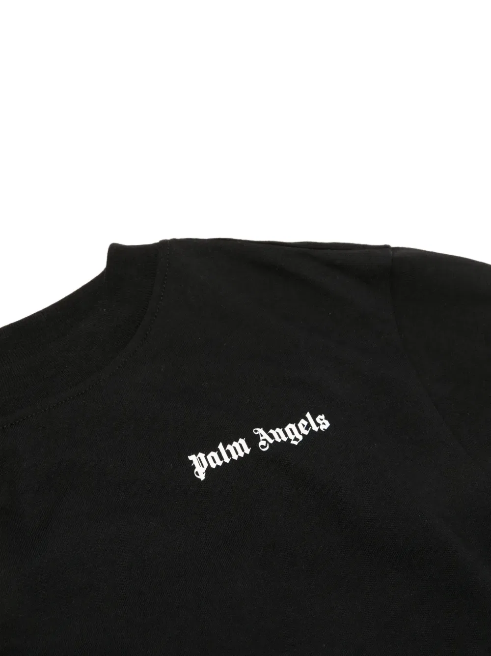 Футболки с логотипом (комплект из трех штук) Palm Angels Kids, черный — фото 3