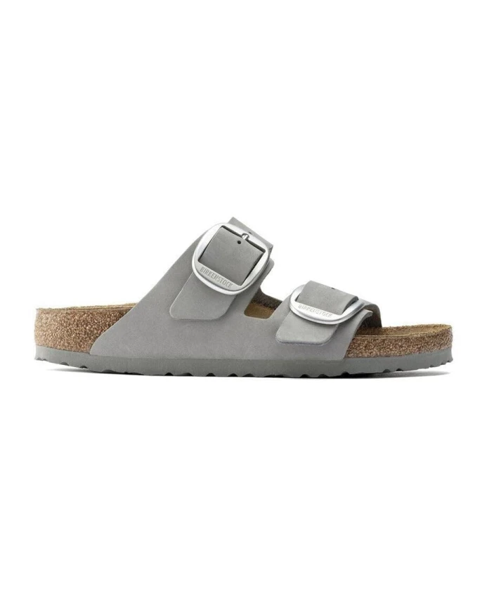 

Босоножки Arizona с большими пряжками Birkenstock, серый