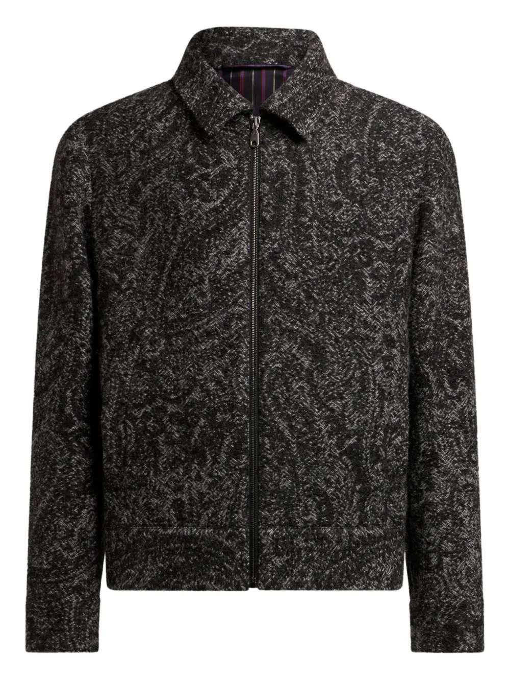

Жаккардовый бомбер ETRO, серый