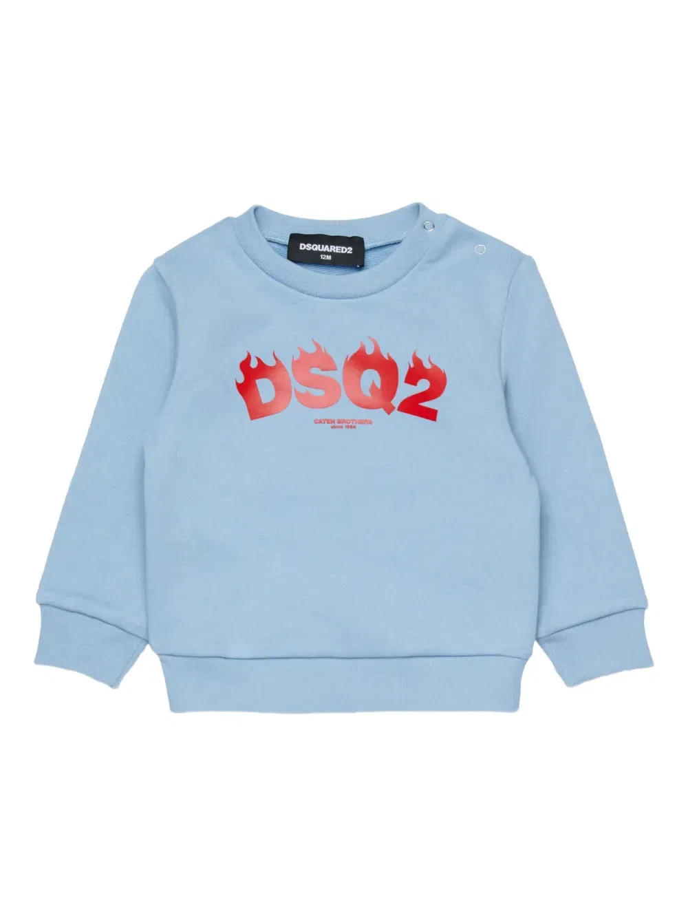 Свитер с круглым вырезом Dsquared2 Kids, синий