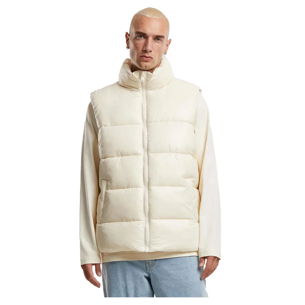

Жилет Urban Classics Recycled Big Puffer, бежевый