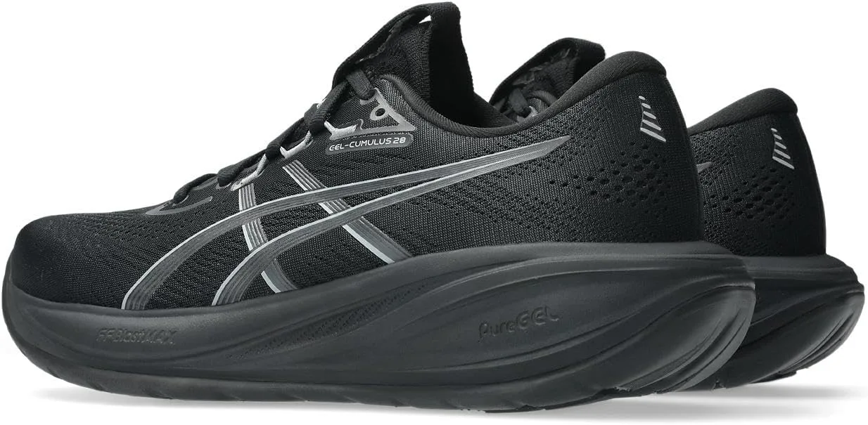 Мужские кроссовки ASICS Gel-Cumulus 28, черный/серый — фото 2