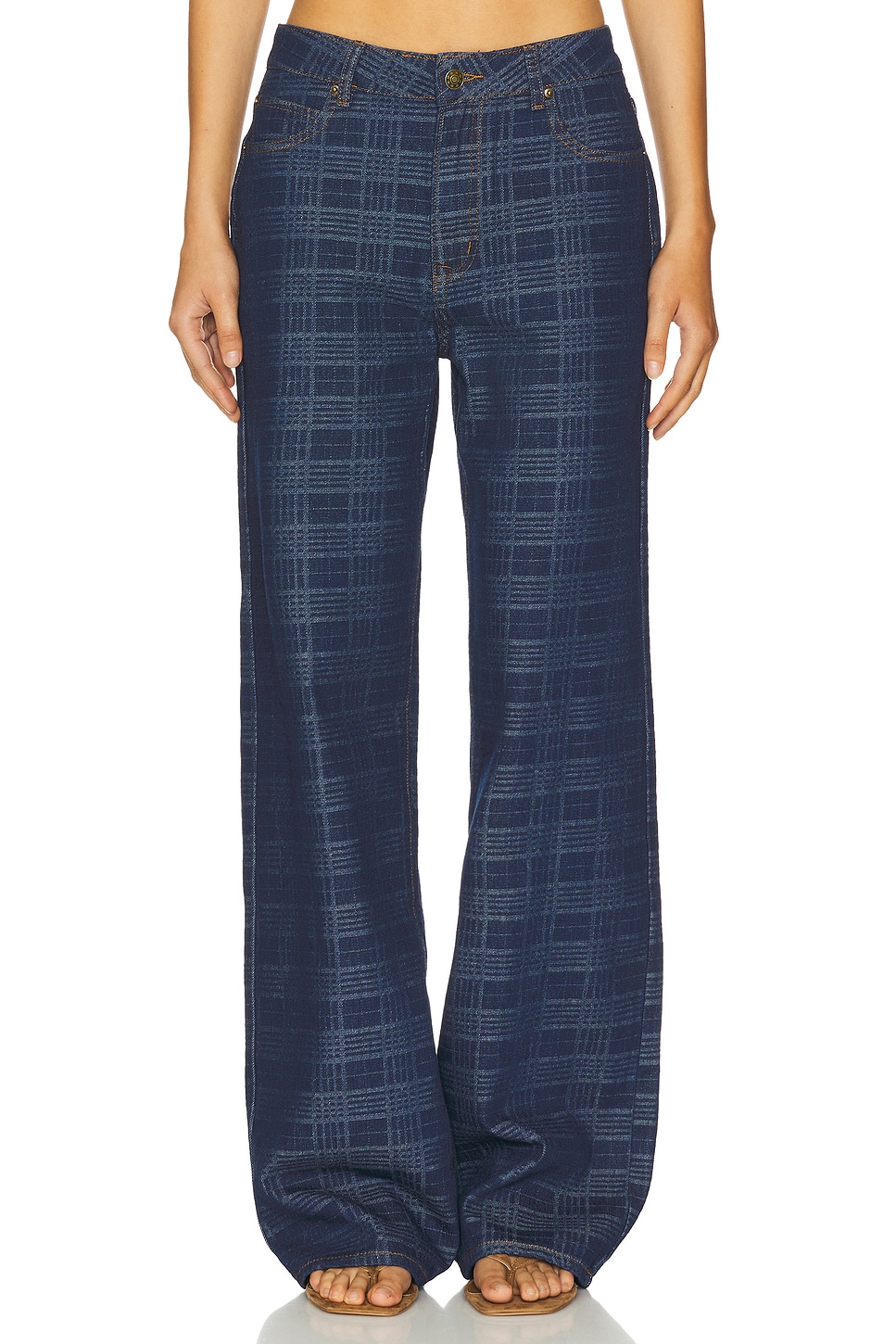 

Джинсы Top model Lioness, indigo plaid