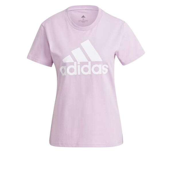 

Футболка Essential slogo футболка азиатские размеры Adidas, розовый