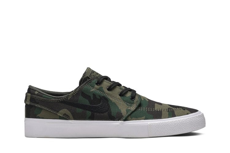 

Кроссовки Nike Zoom Janoski Canvas Premium SB 'Camo', зеленый