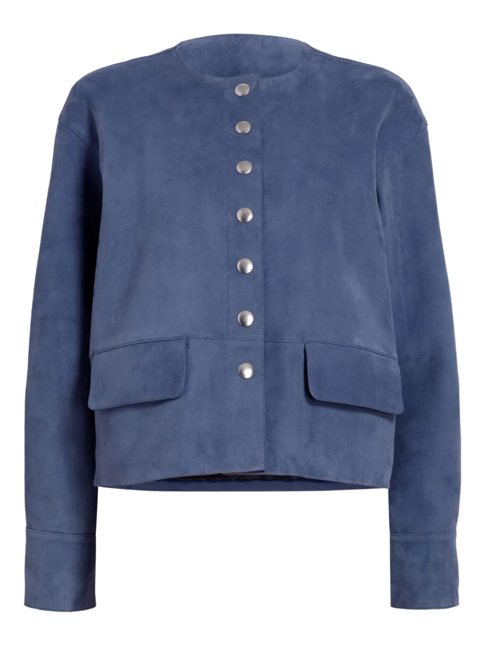 

Замшевый жакет Robin Proenza Schouler White Label, синий