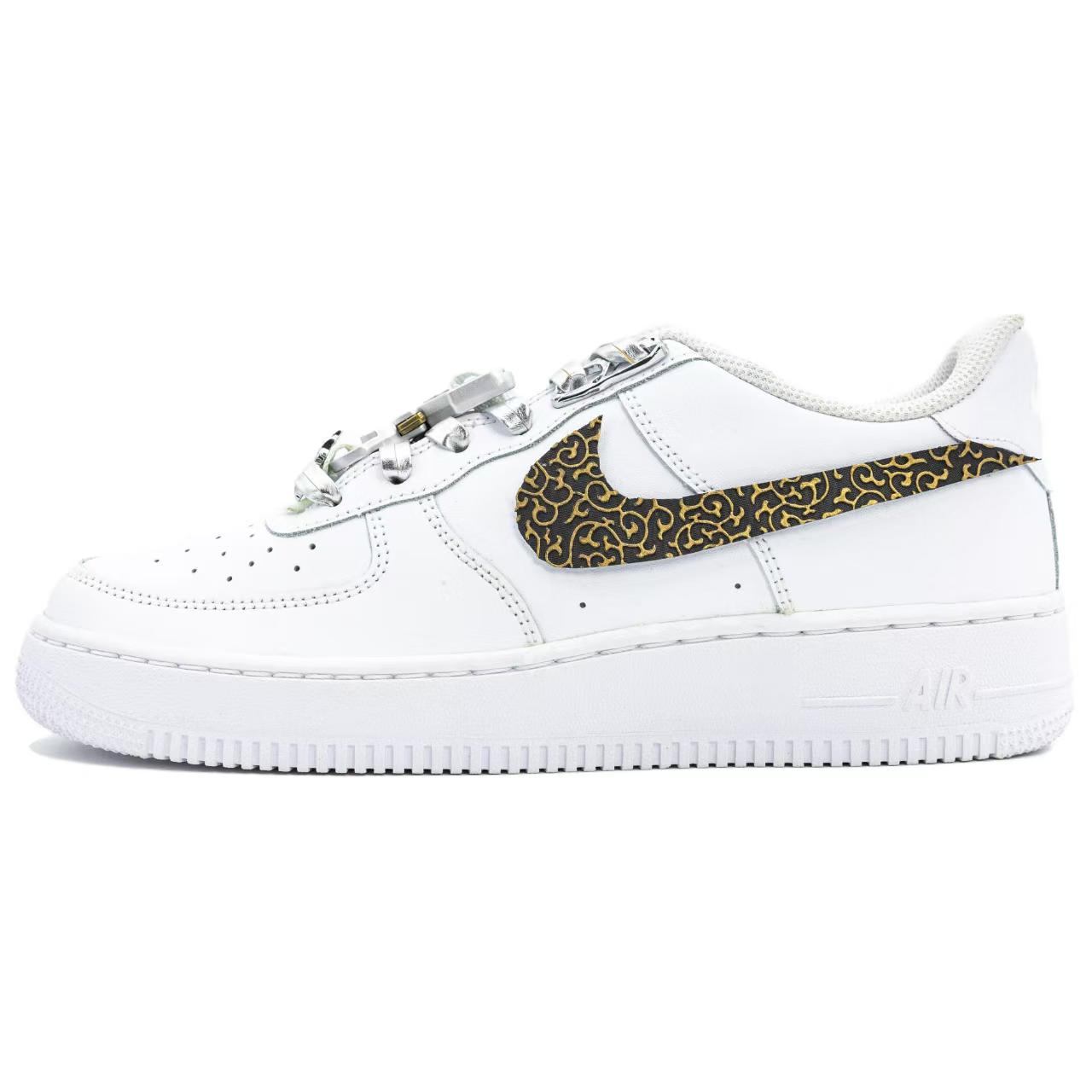 

Nike Кроссовки Air Force 1 с низким верхом для скейтборда, противоскользящие, износостойкие, мужские, белые