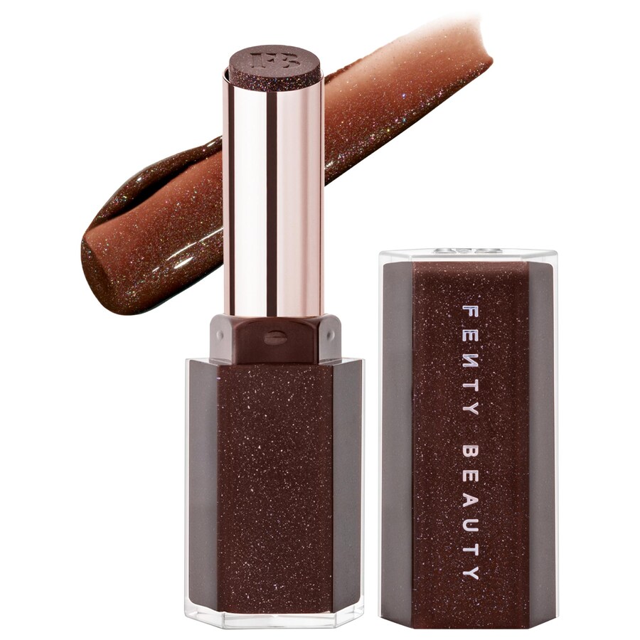 

Блеск для губ Gloss Bomb Stix High-Shine Gloss Stick Fenty Beauty by Rihanna, 0.12 oz /3.6 g, Hot Chocolit