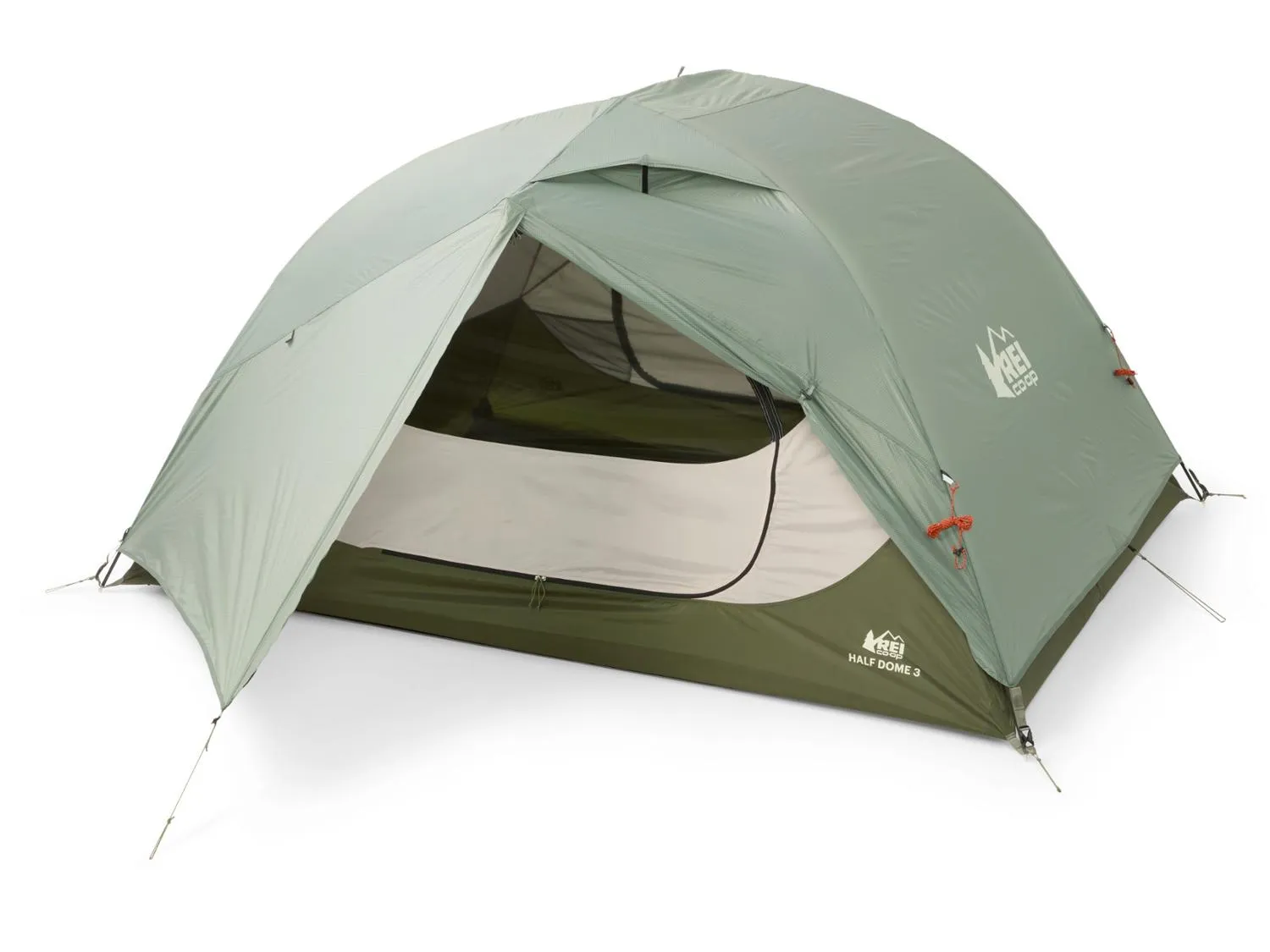 

Палатка Half Dome 3 с защитным тентом REI Co-op, Stone Green