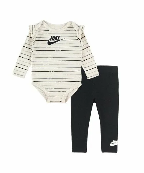 Комплект для ребенка (80–90 см): комплект боди и леггинсов NKG JDI Nike, Black